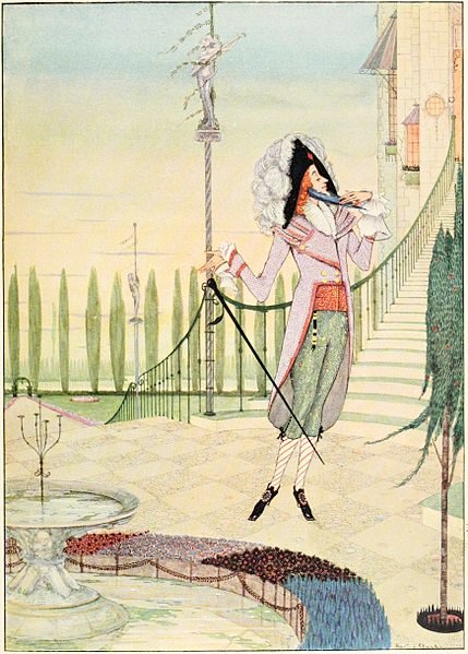 Barva Azul, ilustración de Clarke 1922