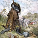 Gustave Dore Illustration Of The Wolf Turned Shepherd