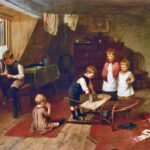 Harry Brooker, niños jugando