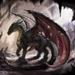 dragon en una cueva