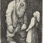 la vieja y la gallina