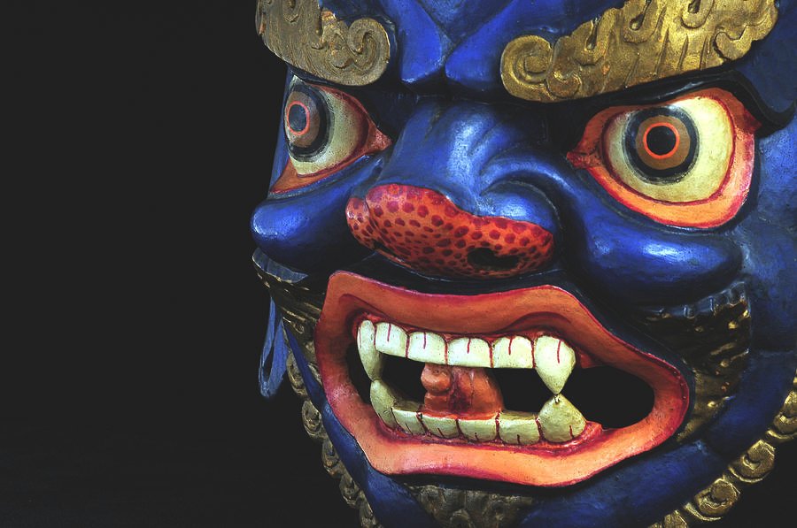 mascara demonio
