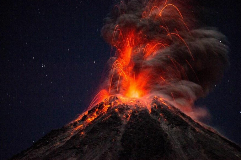 leyenda del volcán