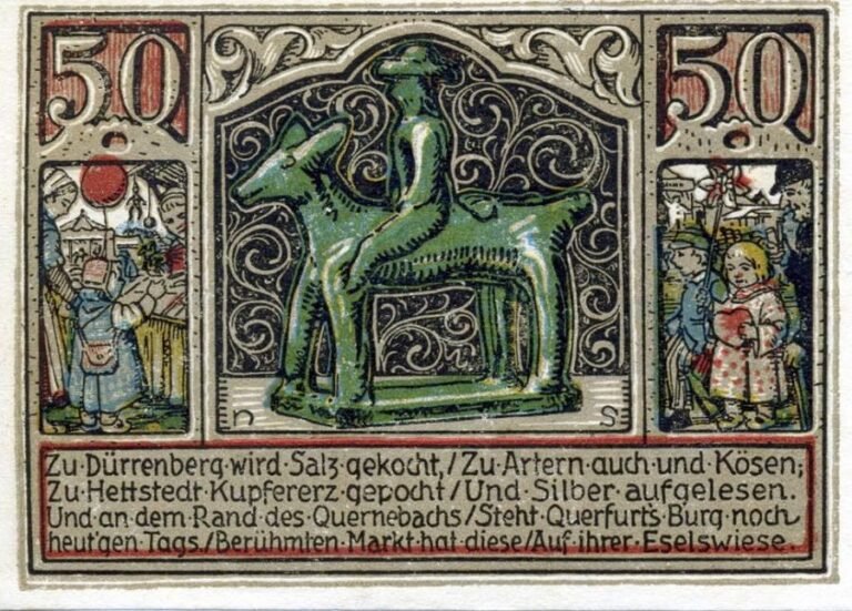 Ciudad de Querfurt, La leyenda del prado de los burros