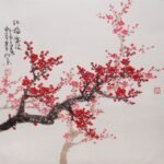 arbol pintura china