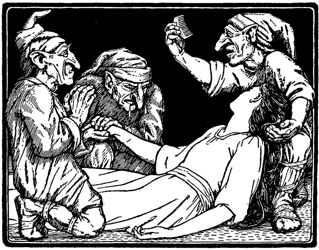 blancanieves y los tres enanos