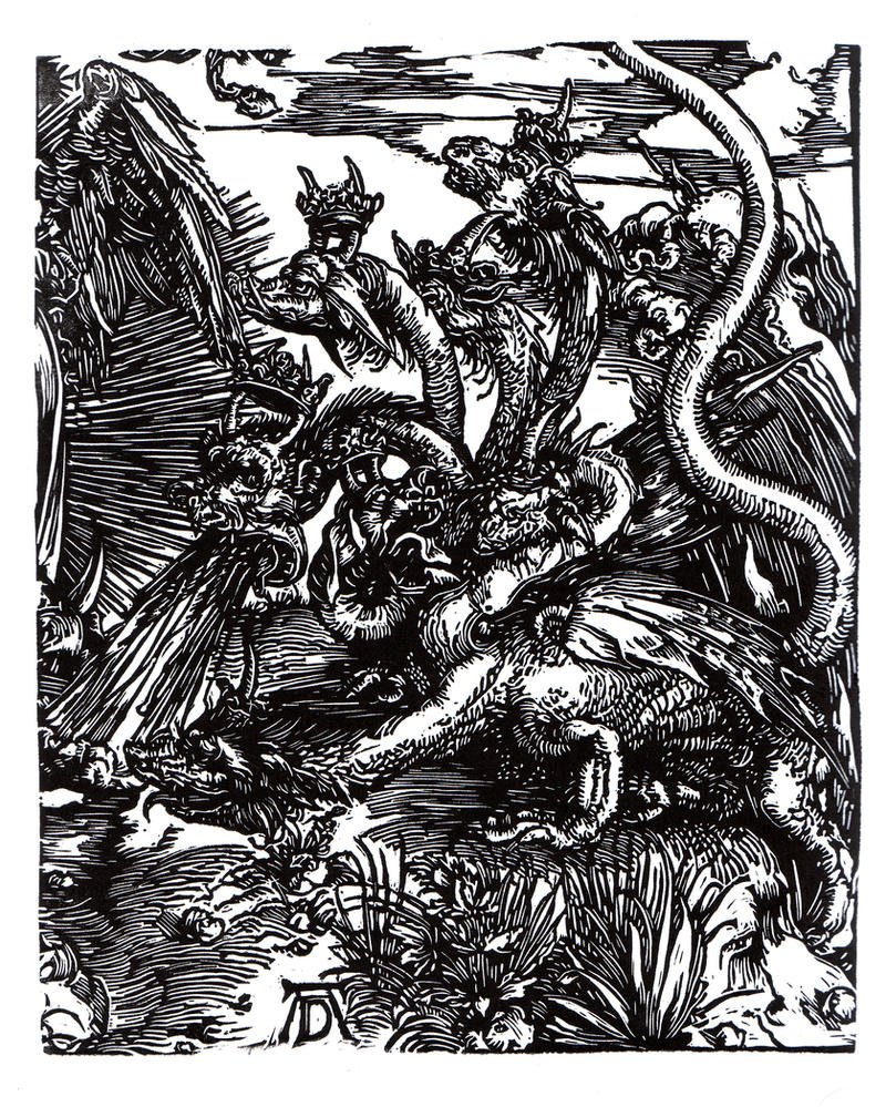 dragon siete cabezas