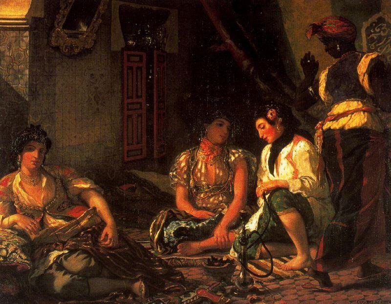 Eugene-Delacroix-Las-mujeres-de-Argelia