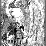 el mercader y el efrit