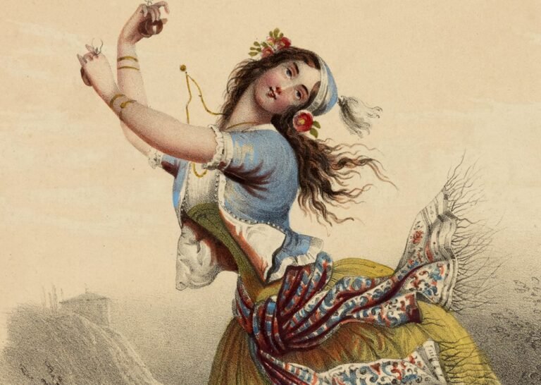 gitana bailando
