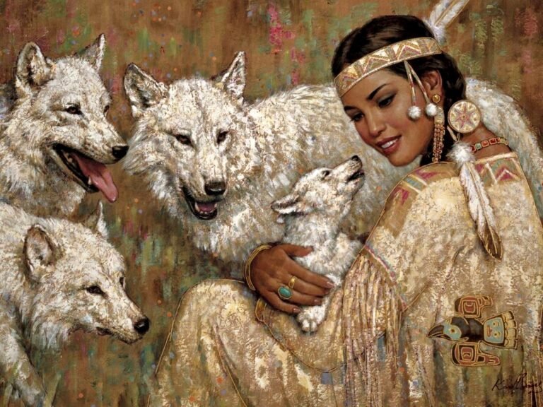 mujer cherokee