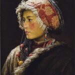 mujer tibetana