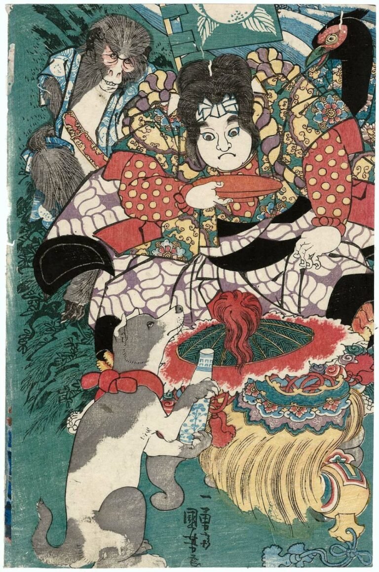 kuniyoshi utagawa momotaro