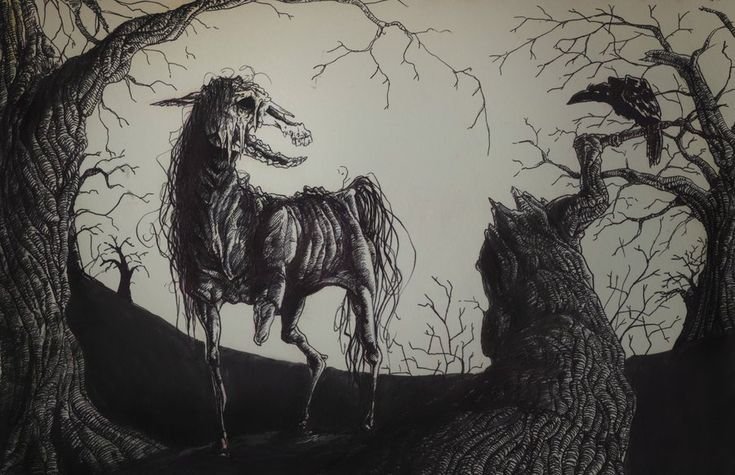 caballo de tres patas