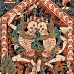 Pintura muerte Tibet