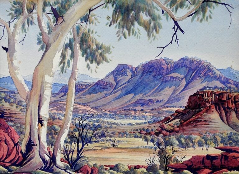 paisaje desierto Australia
