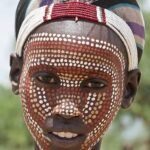 arte facial ritual africano