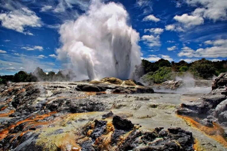geisers Nueva Zelanda
